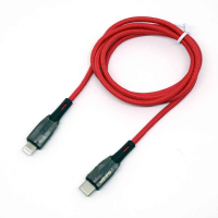 HIPPO KABEL DATA / KABEL CHARGER ZENITH CC-01 C TO IPH RED